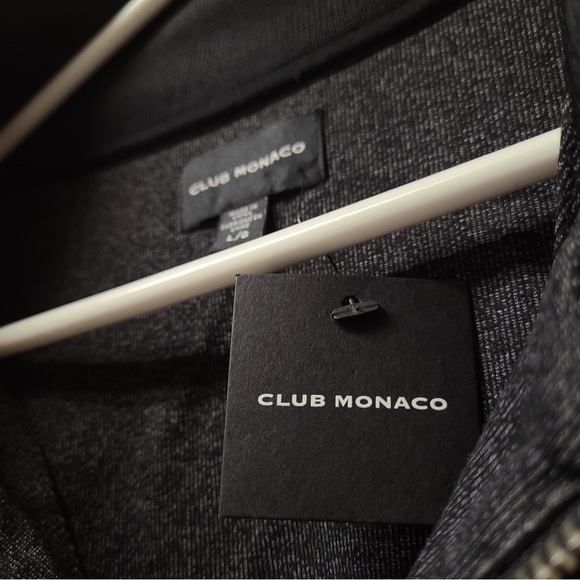 CLUB MONACO QUARTER ZIP SWEATER BNWT - Picture 4 of 8